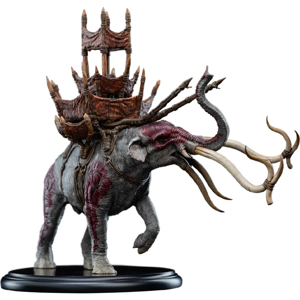 Soška Weta Workshop Lord of the Rings Trilogy - Miniature Mumak in Battle 16,5 cm - Sochy a sošky - Hlavný obrázok