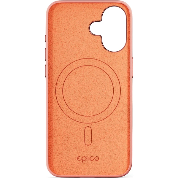 Epico Mag+ Silicone kryt pre iPhone 16 broskovo ružová - Puzdra - Obrázok A46C000L01