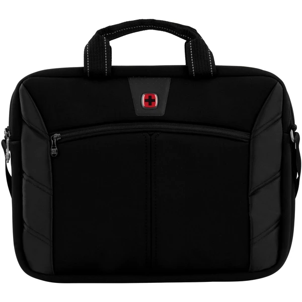 WENGER SHERPA 16" dvojitá tenká taška na notebook čierna - Batohy - Hlavný obrázok