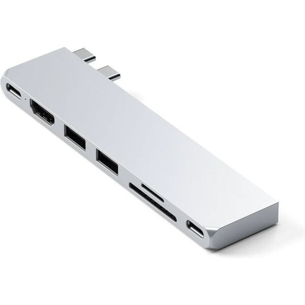 Satechi Pro Hub Slim strieborný