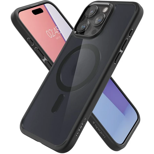 Spigen Ultra Hybrid MagFit kryt iPhone 15 Pro čierny - Puzdra - Obrázok A4V8000601