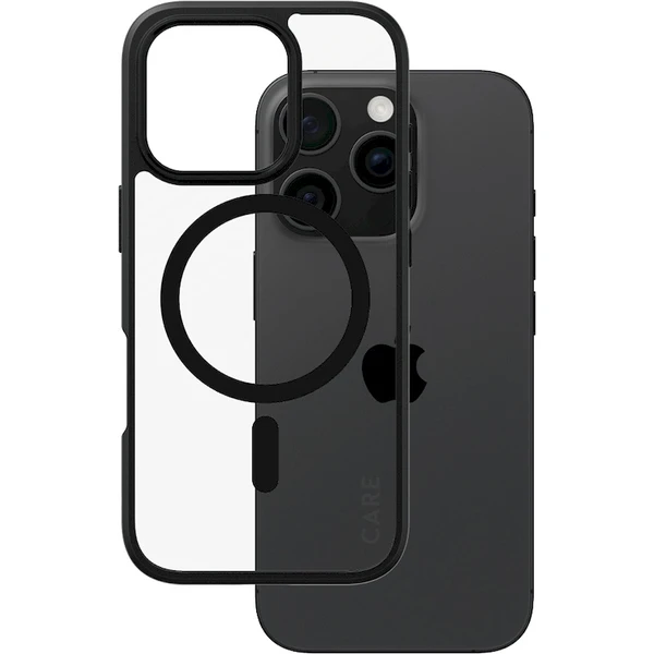 PanzerGlass® CARE kryt Apple iPhone 16 Pro MagSafe Urban Combat čierny/čierny - Puzdra - Obrázok A508000P01