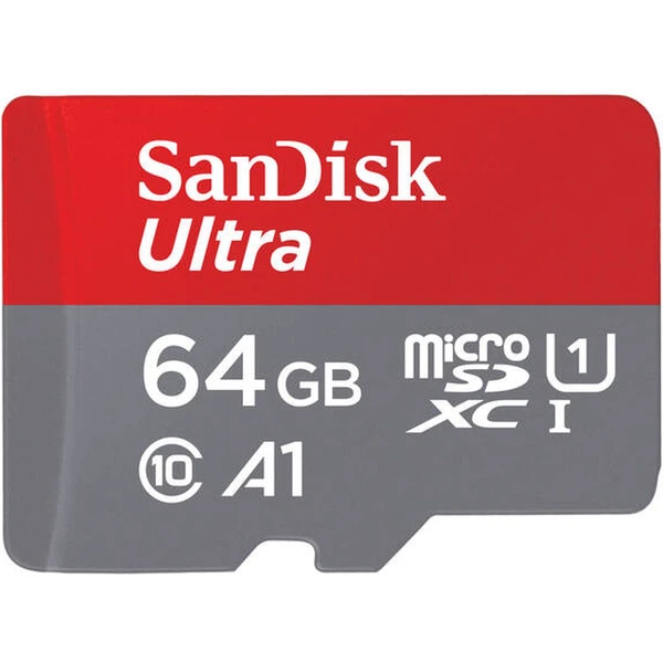 SanDisk Ultra microSDXC 64GB + SD adaptér - Pamäťové karty - Hlavný obrázok
