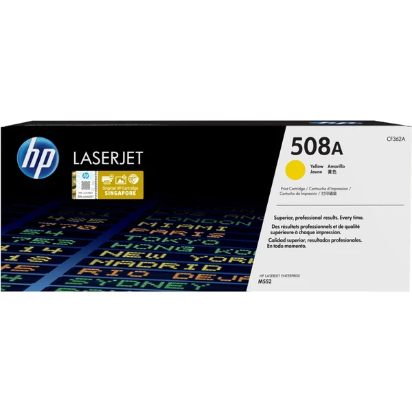 HP CF362A č. 508A Žltá originálna - Tonery - Hlavný obrázok