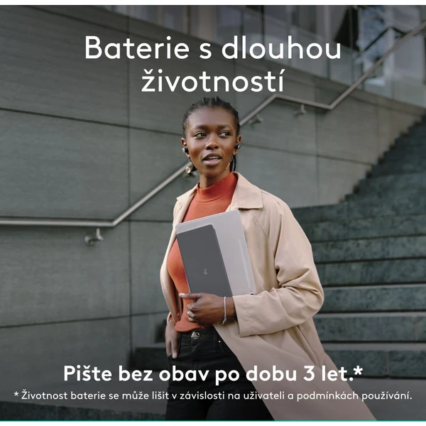 Logitech Keys to go 2 bezdrôtová US klávesnica grafitová - Klávesnice - Obrázok A545000J01