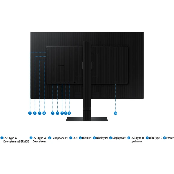 Samsung ViewFinity S6 (S60UD) monitor 32" - Monitory - Obrázok A566000L01