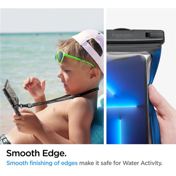 Spigen Aqua Shield vodeodolné púzdro A601 2 Pack čierne - Puzdra - Obrázok A5A4000601