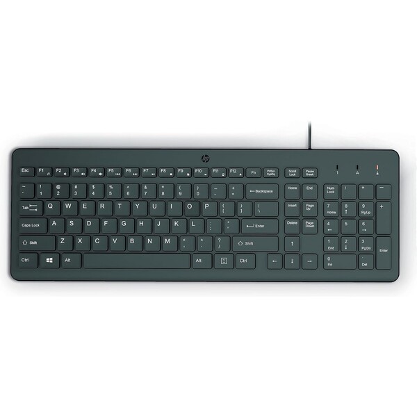 E-shop HP 150 drôtová klávesnica čierna