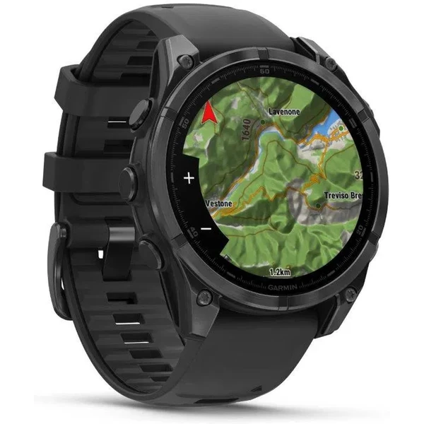 Garmin Fenix 8 AMOLED 47mm šedý/čierny remienok - Inteligentné hodinky - Obrázok A5J7000P01
