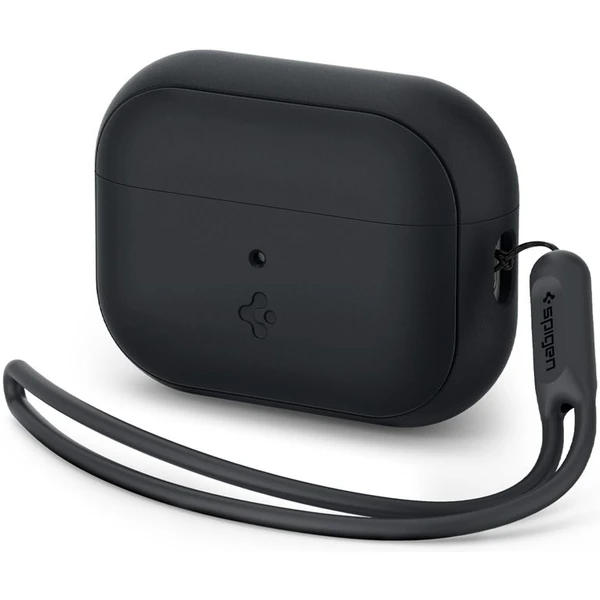 Spigen Silicone Fit puzdro s pútkom Apple AirPods Pro (2nd Gen) čierne - Puzdra - Hlavný obrázok