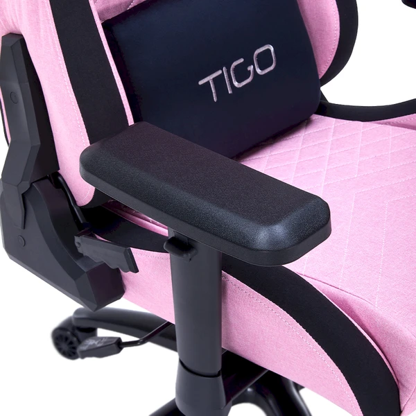 TIGO Witch herná stolička ružová/čierna - Stoličky - Obrázok A5UQ000K01