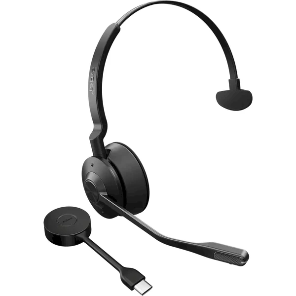 Jabra Engage 55 SE USB-C UC Mono bezdrôtové slúchadlá čierna - Slúchadlá - Obrázok A60N000K01