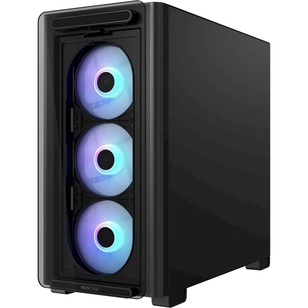 ASUS A23 PLUS TG ARGB + 4x120mm ARGB čierna - Počítačové skrine - Obrázok A6DH000N01