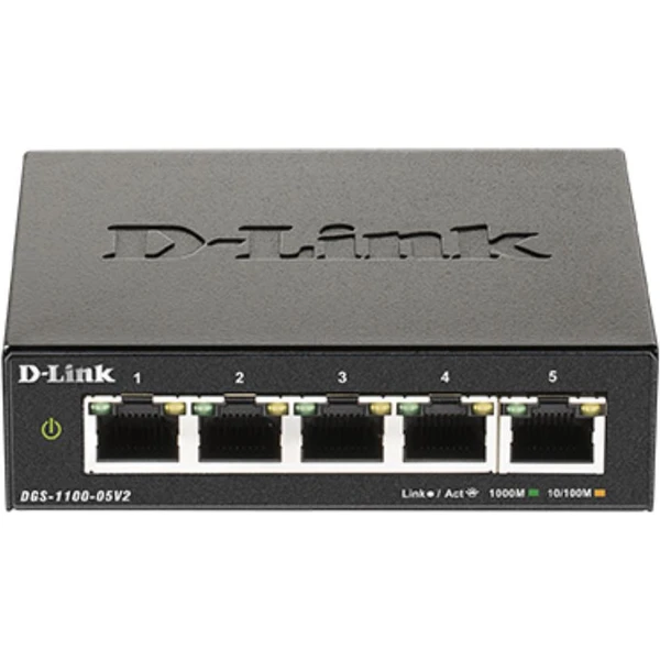 D-Link DGS-1100-05V2 prepínač - Switche - Hlavný obrázok