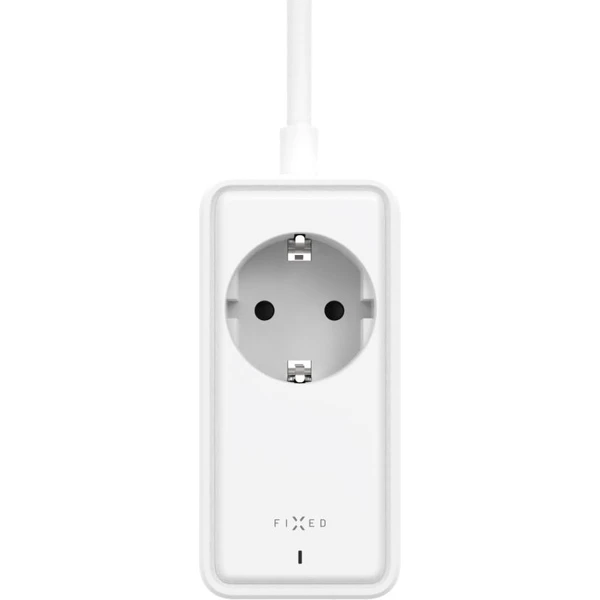 FIXED Charging Strip predlžovací adaptér s USB-C/USB-A, GaN III, 3m, PD 65W, biely - Nabíjačky - Obrázok A6I1000O01
