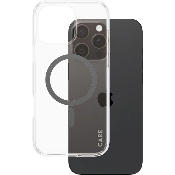 PanzerGlass® CARE kryt Apple iPhone 16 Pro Max MagSafe Urban Combat číry/čierny - Puzdra - Obrázok A708000P01