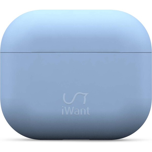 iWant AirPods 3. generácie ultra-tenké puzdro svetlo modré