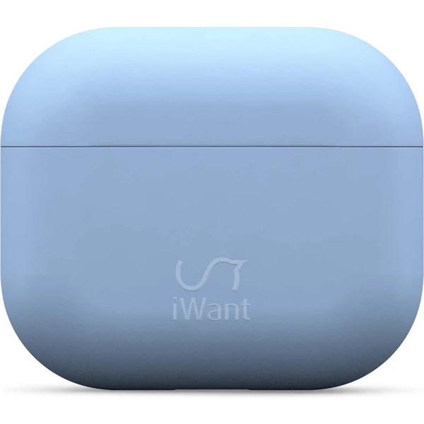iWant AirPods 3. generácie ultra-tenké puzdro svetlo modré - Puzdra - Hlavný obrázok