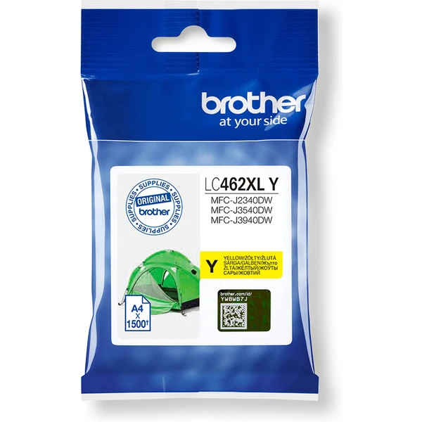 Brother LC462XLY atrament žltý - Tonery - Hlavný obrázok