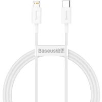 Baseus Superior USB-C/Lightning napájací kábel 20W 1m biely - Káble a redukcie