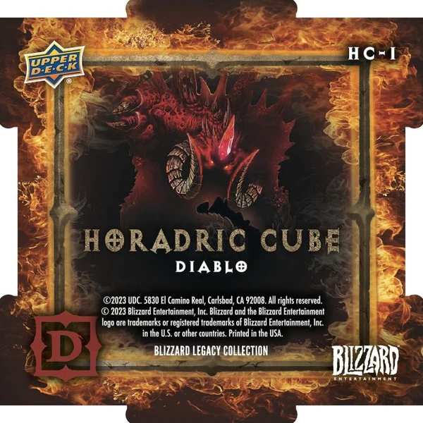 Upper Deck - Blizzard Legacy Collection - Blaster balíček - Blizzard karty - Obrázok A7C1000K01