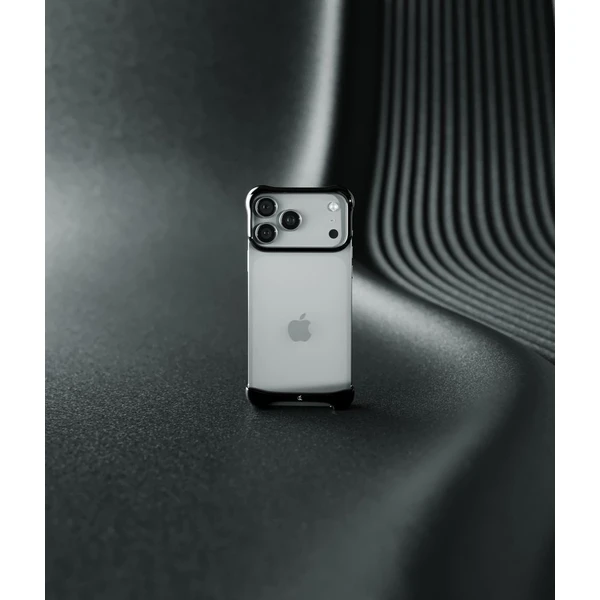 Arc Pulse titánový ochranný rám iPhone 17 Pro Max onyxovo čierny - Puzdra - Obrázok A7DJ000K01