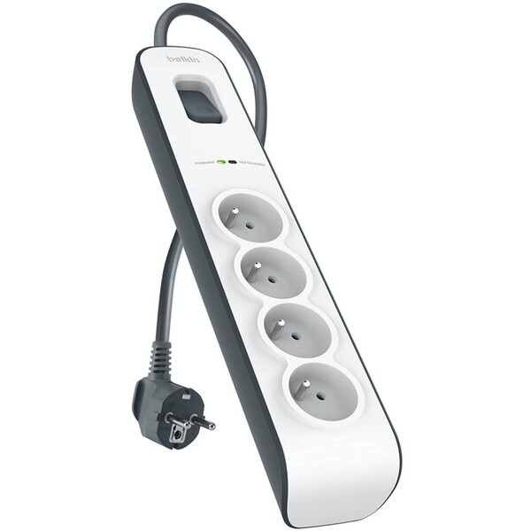 Belkin prepäťová ochrana BSV400, 4 zásuvky, 2m