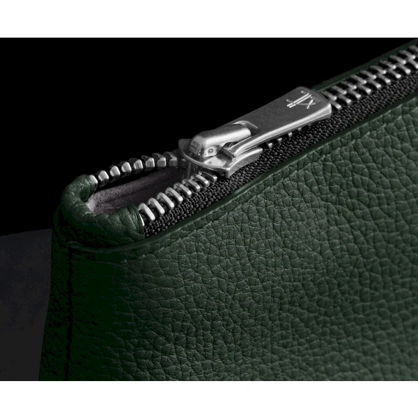 Woolnut Leather Pouch kožené púzdro tmavo zelené - Organizéry - Obrázok A868000701