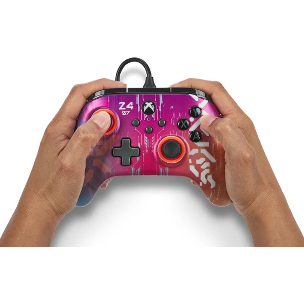 PowerA Advantage drôtový herný ovládač pre Xbox Series X|S Cyber ??Style (XBOX/PC) - Herné ovládače - Obrázok A8J5000P01