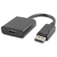 PremiumCord DisplayPort/HDMI redukcia 0,2m čierna - Káble a redukcie