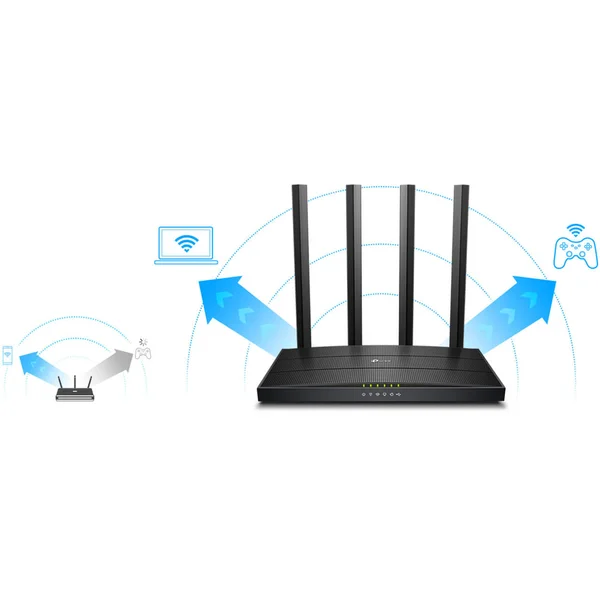 TP-Link Archer C6U Wi-Fi 5 router čierny - Wi-Fi routery - Obrázok A8KN600301