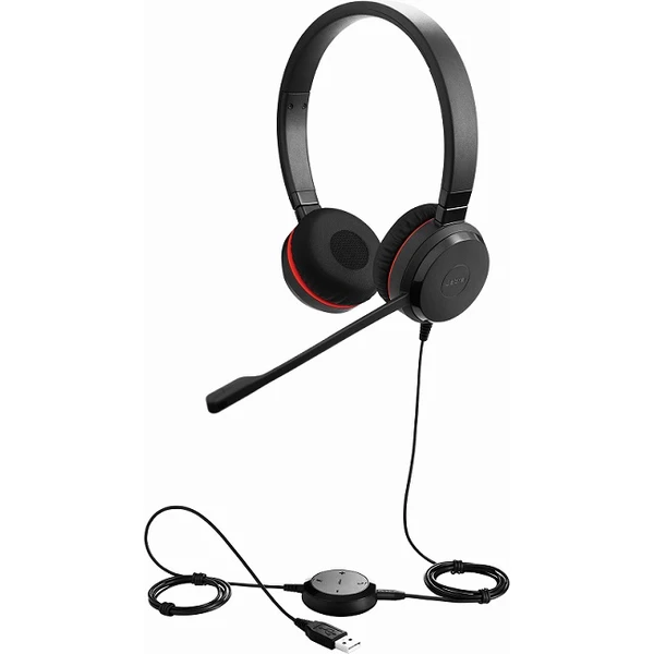 Jabra Evolve 30 II Duo USB/Jac - Slúchadlá - Hlavný obrázok