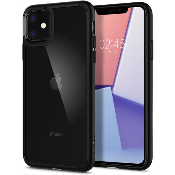 Spigen Ultra Hybrid kryt iPhone 11 čierny - Puzdra - Hlavný obrázok