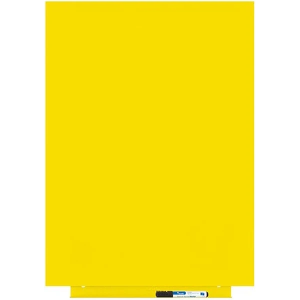 Rocada Skin Colour 6419R-1023 magnetická tabuľa žltá dopravná RAL 1023 - Magnetické tabule - Hlavný obrázok