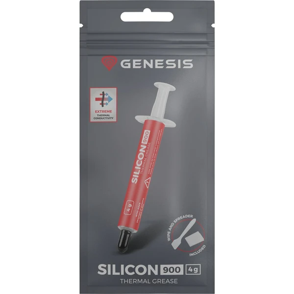Genesis Silicon 900 4G - Teplovodivé pasty a opasky - Obrázok A9GE000K01