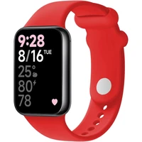 FIXED silikónový remienok Xiaomi Smart Band 8 Pre červený - Remienky
