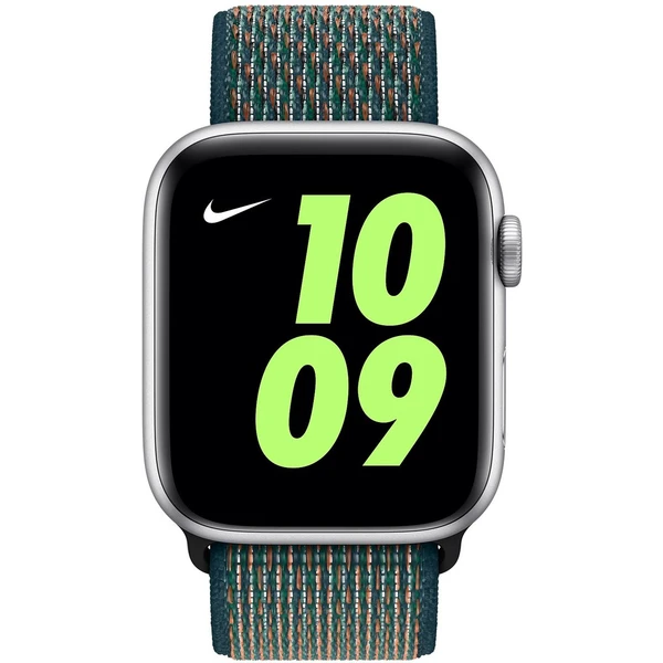 Apple Watch prevliekací športový remienok Nike 40/38mm Hyper Crimson / Neptune Green - Remienky - Obrázok A9I2200301