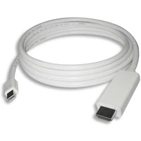 PremiumCord Mini DisplayPort/HDMI kábel 1m biely - Káble a redukcie