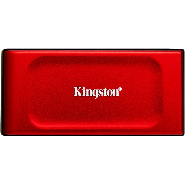 Kingston XS1000 externý SSD - 2TB červený - SSD - Obrázok AA69000K01