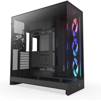 NZXT H9 Flow RGB čierna - Počítačové skrine