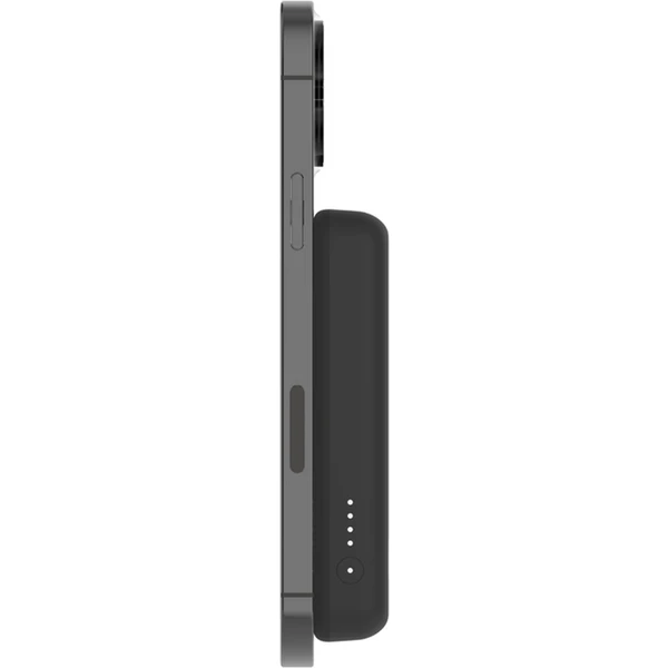 Belkin BoostCharge MagSafe powerbanka so stojanom (5000mAh) čierna - Powerbanky - Obrázok AAD0000L01