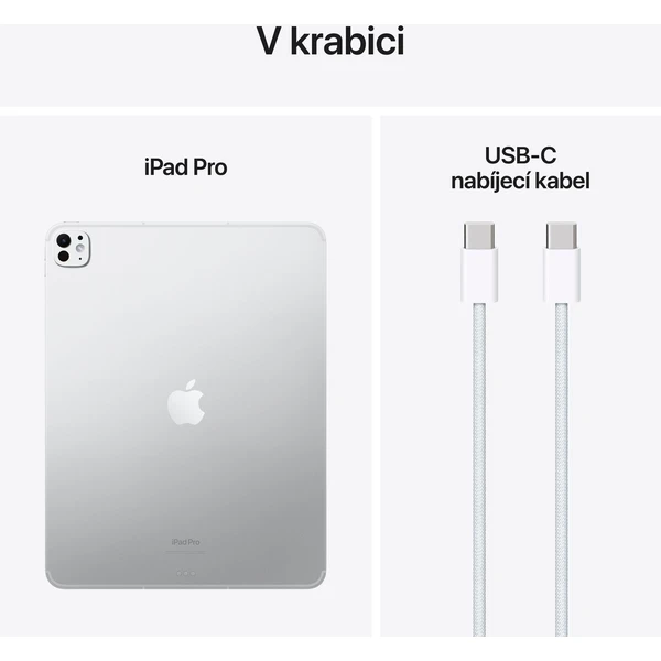 Apple iPad Pro 13" (2024) 256 GB Cellular strieborný (Kategória A) - Tablety - Obrázok AAF5000N01