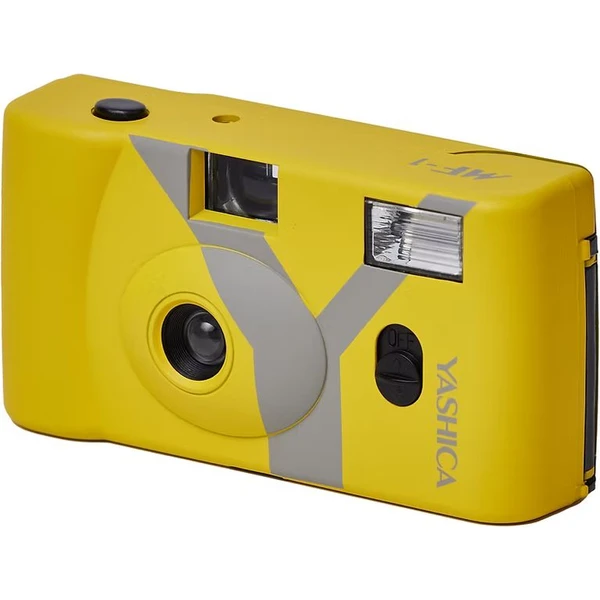 YASHICA MF-1 Snapshot Art Camera analógový fotoaparát žltý - Fotoaparáty - Obrázok AAKR000K01