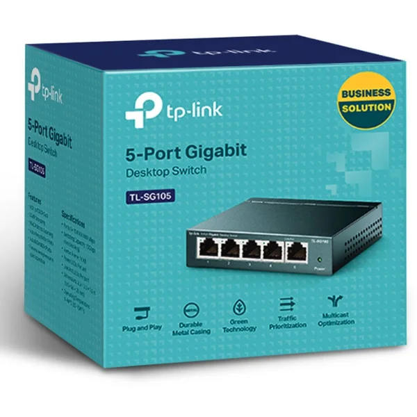 TP-Link TL-SG105 switch - Switche - Obrázok AAOV600301