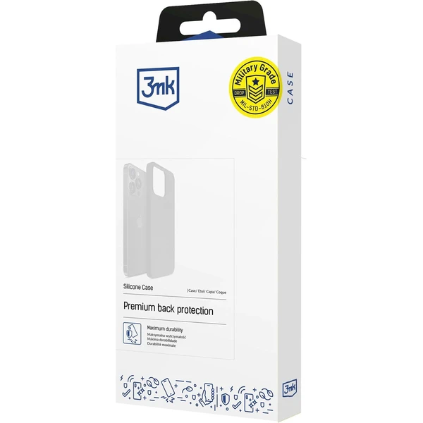 3mk ochranný kryt Silicone Case pre Redmi Note 14 Pro 5G - Puzdra - Hlavný obrázok