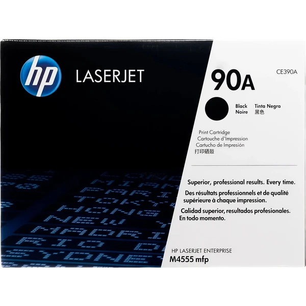 HP CE390A č. 90A Čierna originálna - Tonery - Hlavný obrázok