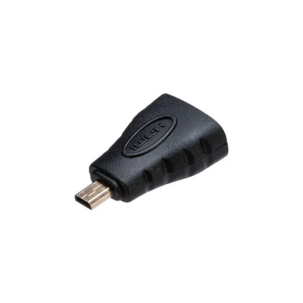 Akasa Micro HDMI/HDMI redukcia 4K čierna - Káble a redukcie - Hlavný obrázok