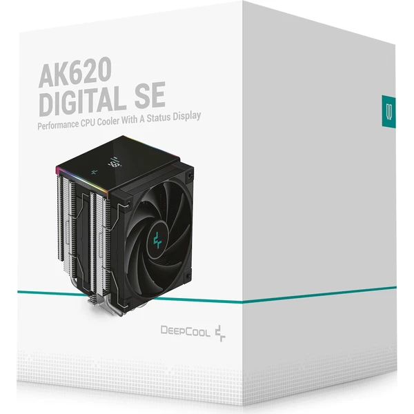 DeepCool AK620 Digital SE čierny - Chladiče - Obrázok ABBN000K01