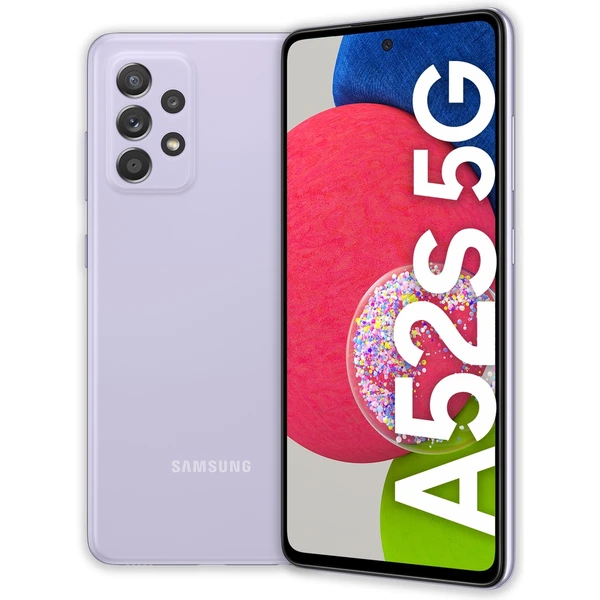 Samsung Galaxy A52s 5G 6GB+128GB fialový (Kategória C) - Mobilné telefóny - Hlavný obrázok