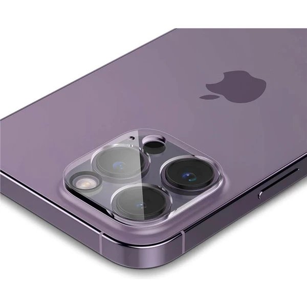 Spigen Glass Optik 2 Pack skla na fotoaparát iPhone 14 Pro/iPhone 14 Pro Max - Ochranné fólie a sklo - Obrázok ABK0000N01